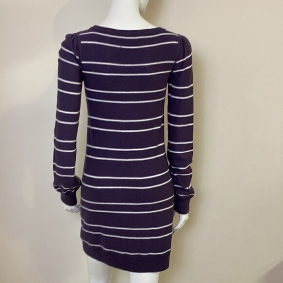 Juicy Couture Dress purple and white stripe Size Small - Picture 4 of 5
